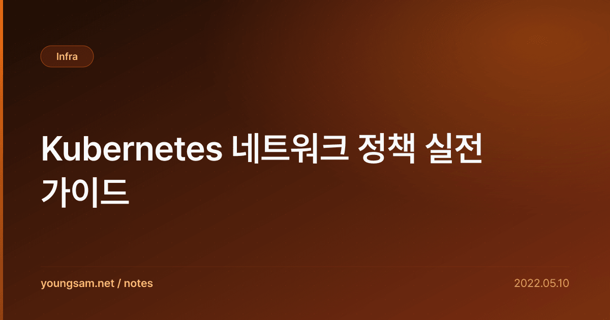 Kubernetes 네트워크 정책 실전 가이드