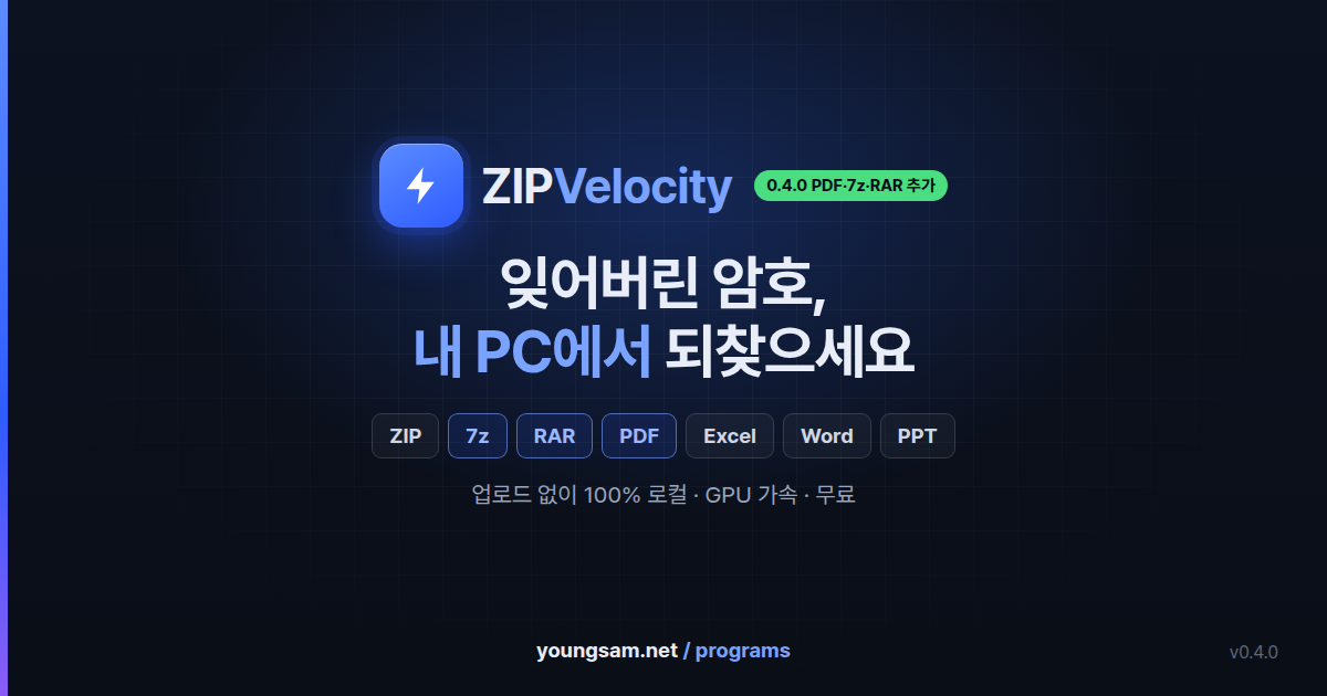 ZIPVelocity 스크린샷 1